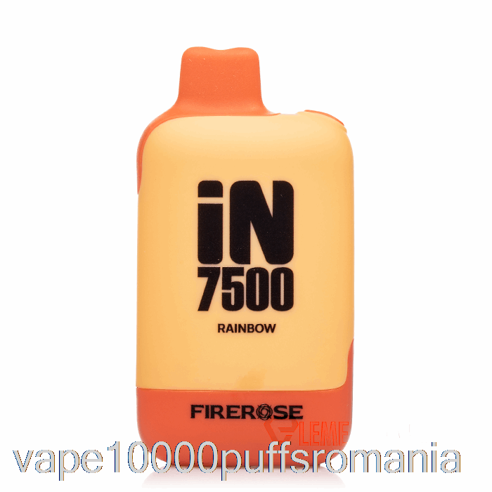 Vape Romania Firerose In7500 Curcubeu De Unica Folosinta